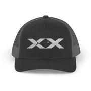XX White Embroidered Trucker Hat