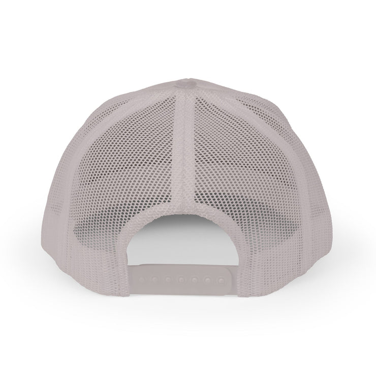 XX White Embroidered Trucker Hat