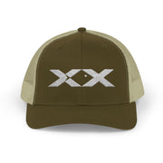 XX White Embroidered Trucker Hat